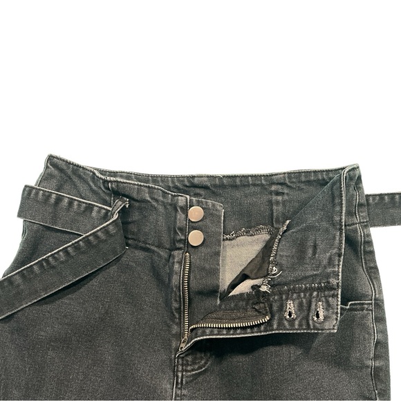 Cloud Ten Bell Bottom Jeans High Rise Size Medium Faded Black Super Flar… - Picture 3 of 9